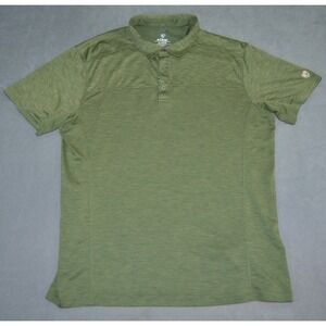 Kuhl Engineered Polo Shirt Cypress Green Performance Stretch Hiking Men's XL